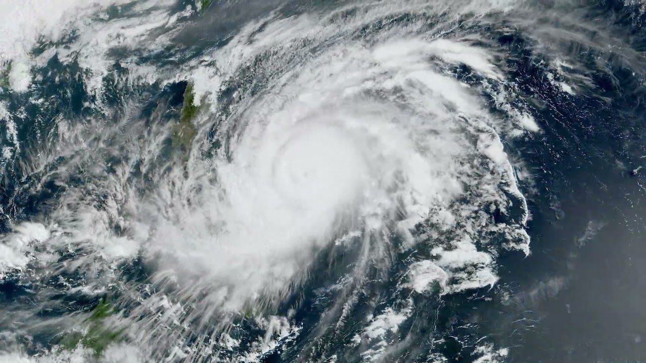 Super Typhoon Surigae Explodes into a Monster Storm in Pacific - YouTube