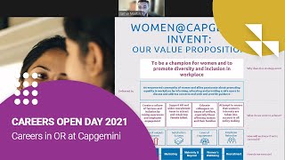 Careers in OR at Capgemini - Careers Open Day 2021 screenshot 5
