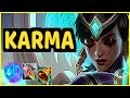 KARMA VS NAMI SUPPORT GAMEPLAY GRANDMASTER I
