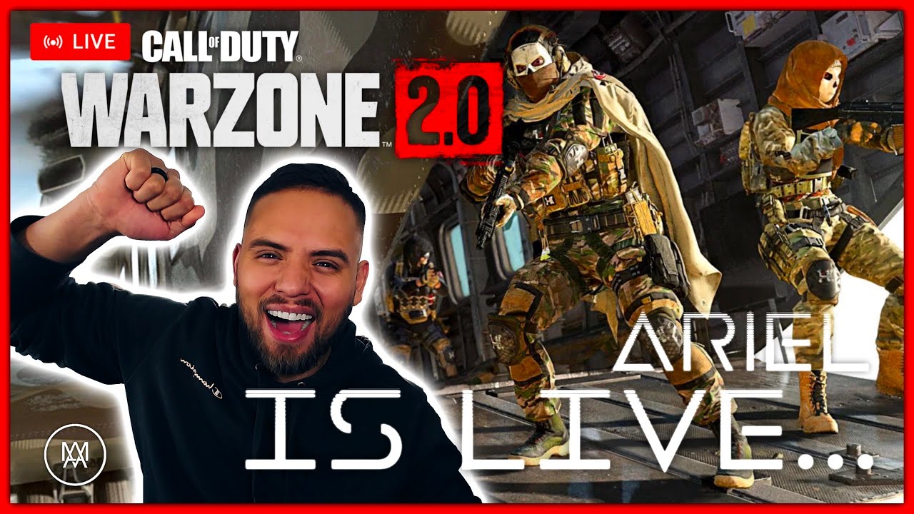 🔴 LAUNCH DAY STREAM!! | CALL OF DUTY: WARZONE 2.0 - YouTube