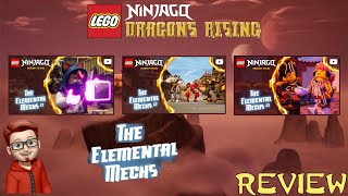 Ninjago Dragons Rising: The Elemental Mechs (2024 Shorts) Shorts Review (Ninja Reviews)