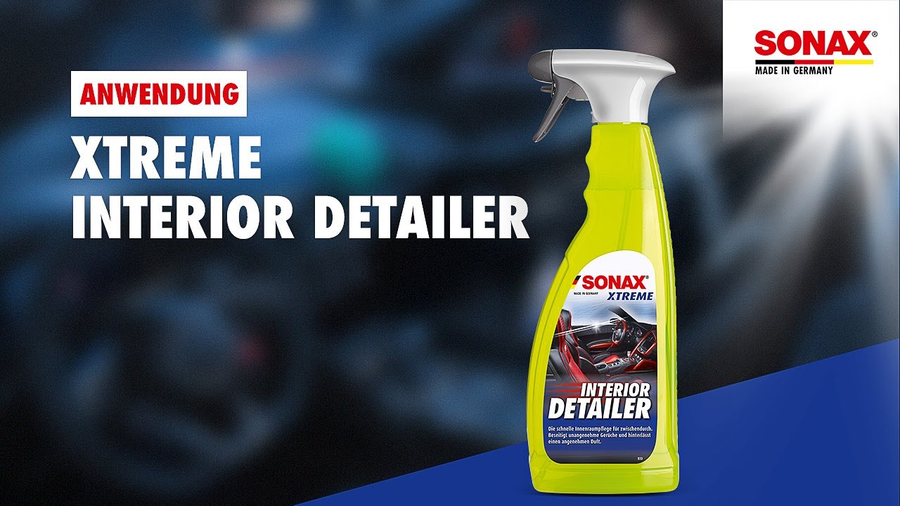 Anwendung SONAX XTREME Interior Detailer 