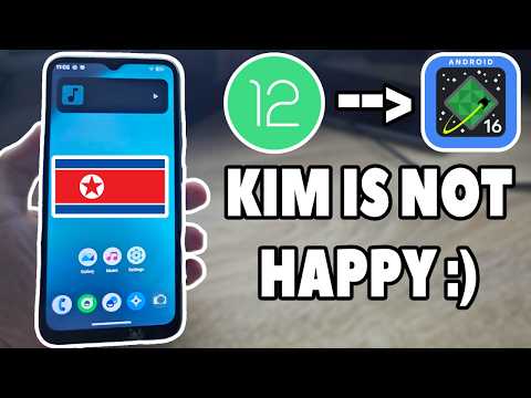 Installing Android 16 on a North Korean Smartphone (GSI)