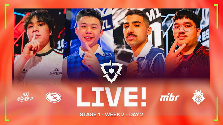 G2 vs. MIBR - VCT Americas Stage 1 - Week 2 Day 2