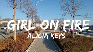 Alicia Keys  Girl on Fire  || Reuben Music
