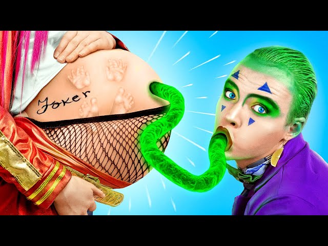 Pregnancy Changes My Life For 24 Hours* SMART Gadgets For Parents | Harley Quinn is pregnant class=