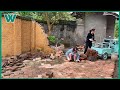 Renovating old house and garden part 1 | workers HD