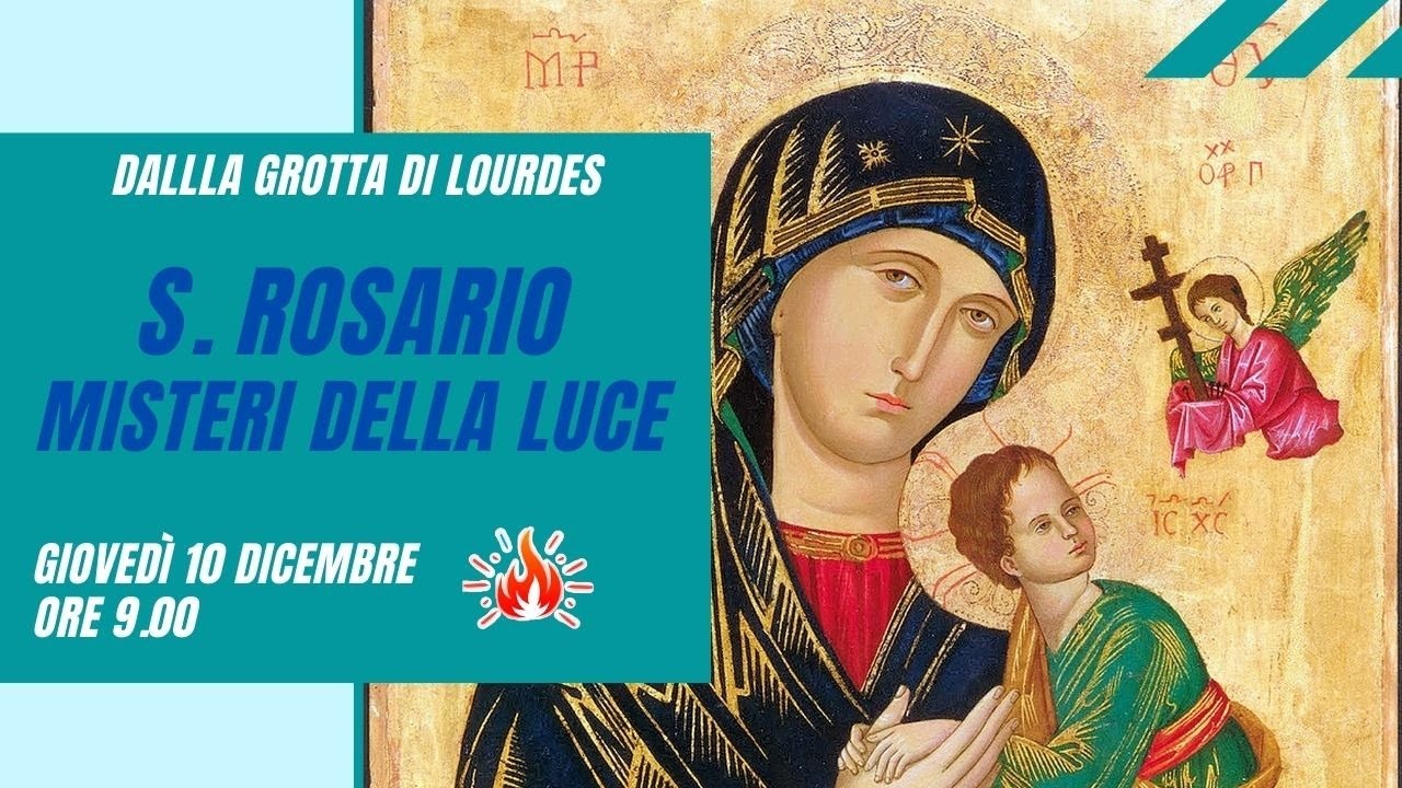 ore 900 S. Rosario da Lourdes (misteri della luce) 10/12/2020 YouTube ore 900 S. Rosario da Lourdes (misteri della luce) 10/12/2020 YouTube