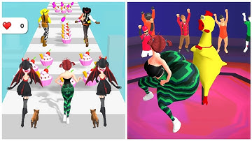 BUTT CLASH 👸🏻🥒🍔 Gameplay All Levels iOS, Android Walkthrough Game Mobile New Level