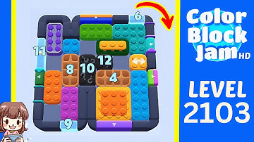 Color Block Jam Level 1152 (2103) Solution Walkthrough