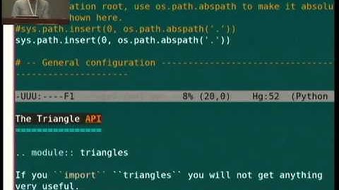 Documenting Your Project With Sphinx
