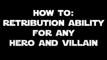 [MOD TUTORIAL] Retribution Ability for Heroes & Villains | Star Wars Battlefront II 2017 PC