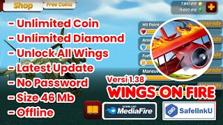 Download wings on fire mod apk terbaru 2023 unlikited coin and diamond versi 1.38 screenshot 1