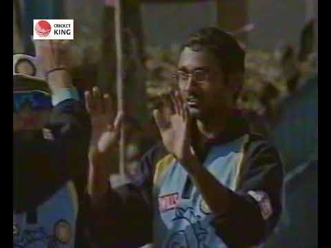 Vijay Bhardwaj Score 41 &amp; 3 for 38 Lg Cup Game 4 India vs Kenya 1999 -  YouTube