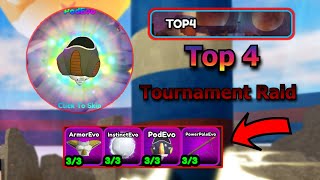 How To Beat TOP 4 Tournament Raid For Goku 7 Star MUI (Full Skip) | All Star Tower Defense