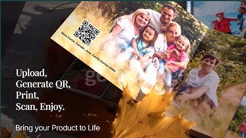 Bring Your Photobook to Life with QR Codes