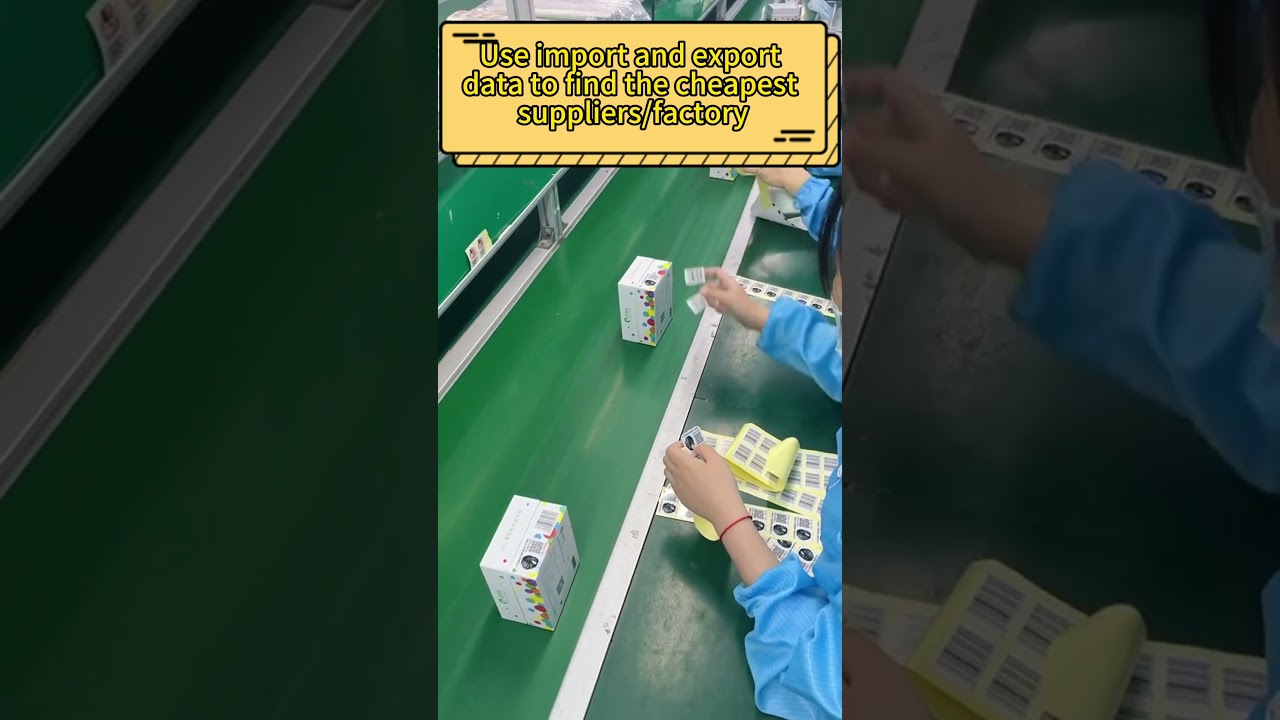 Use import and export data to find the cheapest suppliers/factory #exportimport #factory