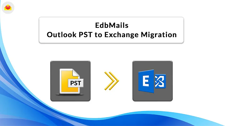 EdbMails Outlook PST to Live Exchange migration