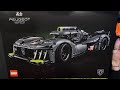 LEGO Technic PEUGEOT 9X8 24H Le Mans Hybrid Hypercar 42156 Build and Review! My biggest technic!