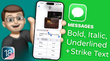 How to Customise Your iMessage Text with Bold, Italics, and More in iOS 18