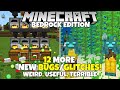 12 MORE New Weird Useful Or Terrible Bugs In Minecraft Bedrock Edition!