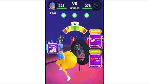 Butt Clash All Levels Mobile Walkthrough iOS,Android Game Mobile New Update Gameplay Max Level