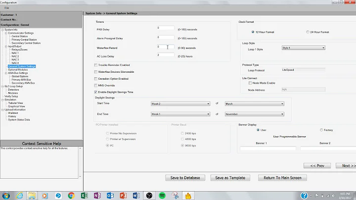 Firelite PS tools How to connect and upload information from the panel on to your computer