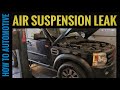 How to Find Air Suspension Leaks on a Land Rover LR3