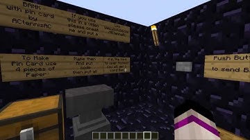 Minecraft REDSTONE BANK