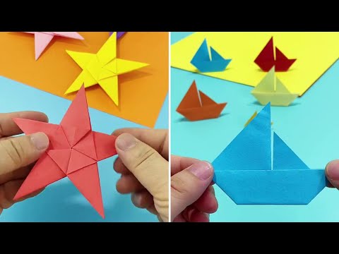 Simple Paper Craft Activities You can Try at Home |Quick & Easy Origami Crafts that You can Make DIY