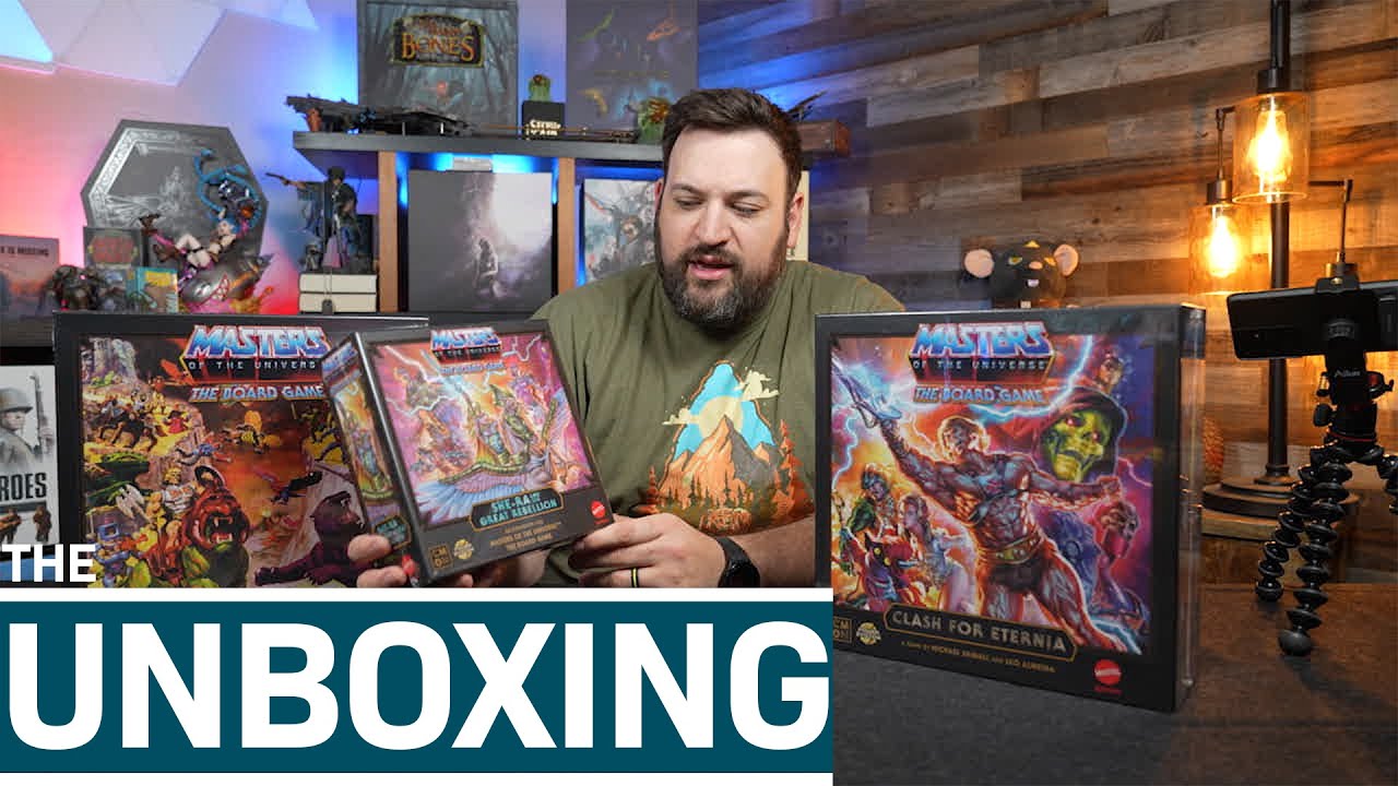 Masters of the Universe Clash For Eternia CMON | Unboxing & Rambling