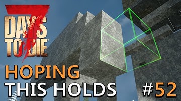 War3zuk AIO Mod | Working Hard On Our Horde Base Design! | 7 Days to Die Lets Play