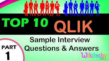 Qlik top most interview questions and answers for freshers /  experienced online videos Lectures