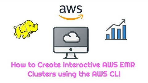 Create Amazon EMR Cluster with AWS CLI