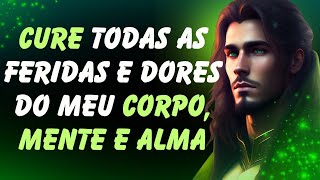 ARCANJO RAFAEL | CHAMA VERDE DA CURA | CURA DO CORPO MENTE E ALMA | Meditação guiada