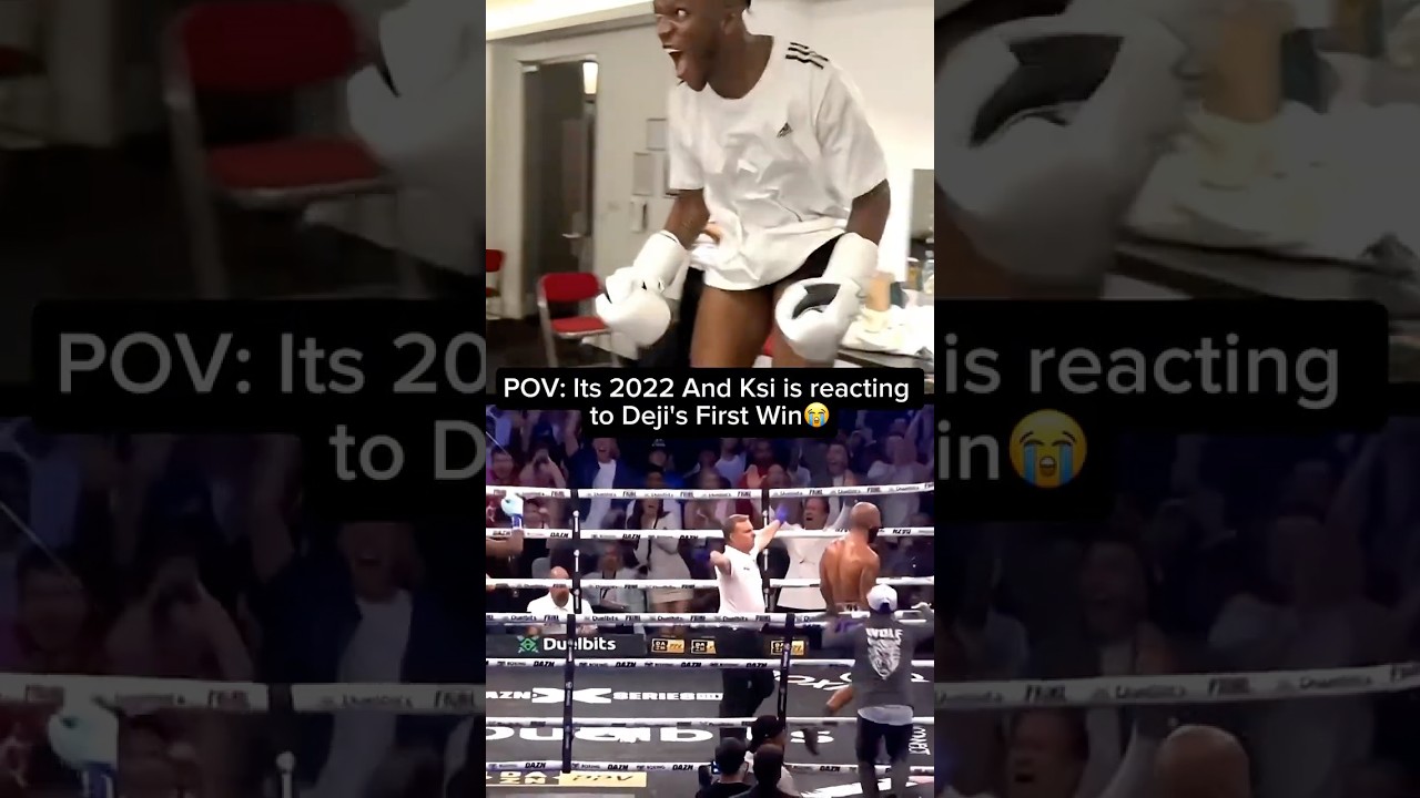 Every Sidemen members Reaction to Deji's First Boxing Win ❤️‍🩹