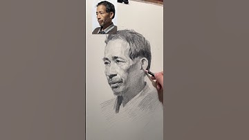 Portrait Sketching #art #sketch #charcoaldrawing #art #drawing #pencildrawing #charcoalshading