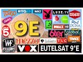 Eutelsat 9b   eurobird 9a   eutelsat 9e  dish setting 9e  dish fitter 