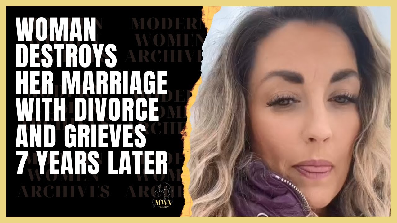 Woman Destroys Her Family By Getting Divorced. Modern Women Ruin Their