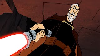 Star Wars Clone Wars 2003 but only Count Dooku scenes