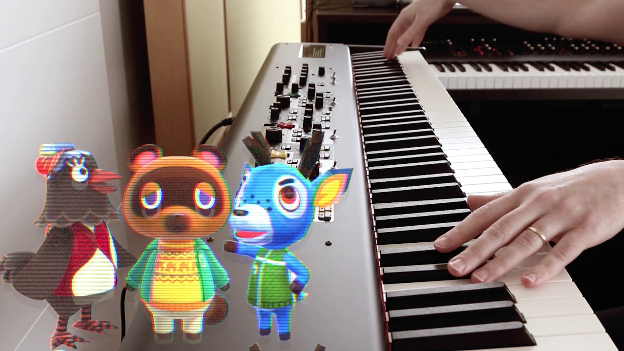 Animal Crossing New Horizons Theme Piano Cover & Improvisation YouTube