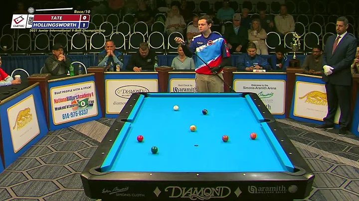 JIC 9-BALL FINALS: Joey TATE vs Landon HOLLINGSWOR...
