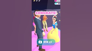 Makeover Run - lvl 156, Best Funny All Levels Gameplay Walkthrough (Android, Ios), Snow White