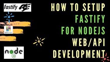 How to setup Fastify with Nodemon for NodeJS Web and API Development ⭐️ Spinsage