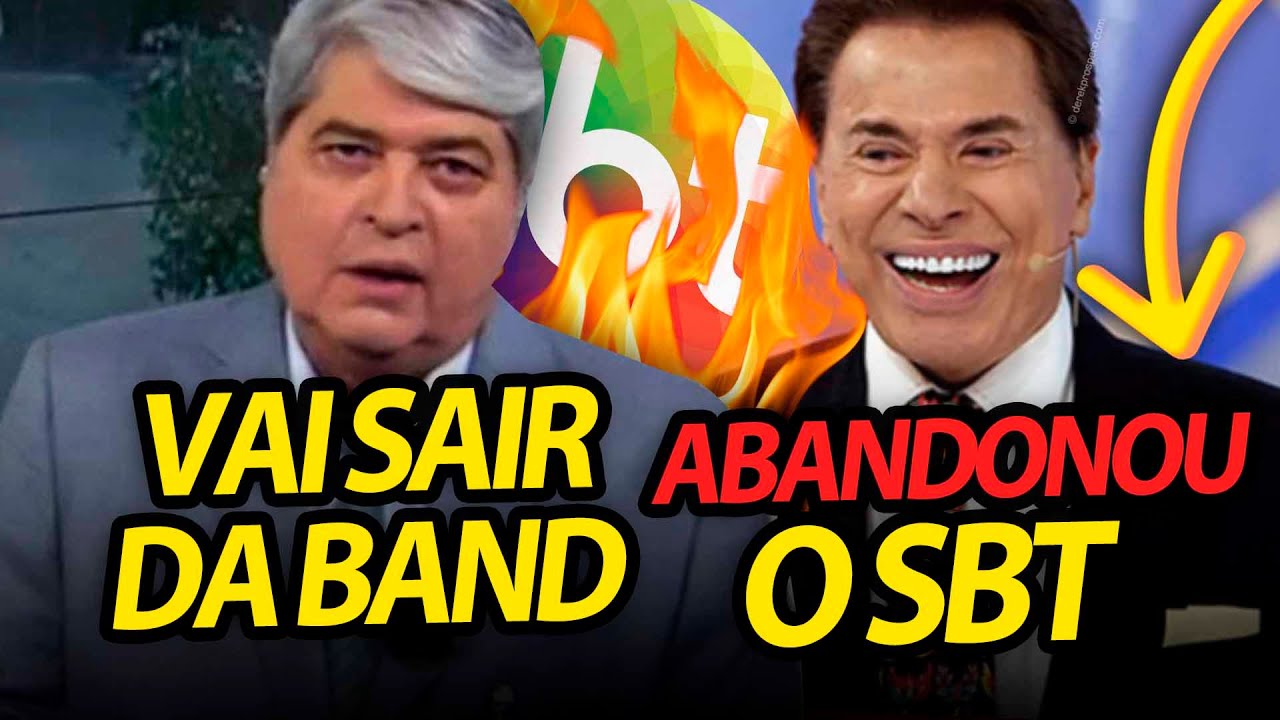 Datena ANUNCIA SAÍDA DA TV + Silvio Santos ABANDONA SBT + Ratinho mostra p•nis na TV por audiência