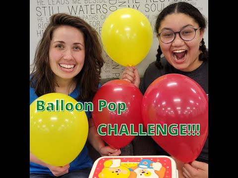 Balloon Pop CHALLENGE!