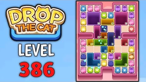 Drop The Cat Level 386