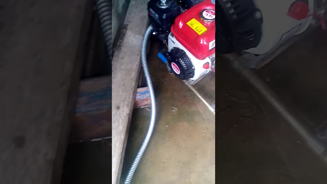 Sprinkler kupu kupu dan power sprayer bahan  bakar  gas  