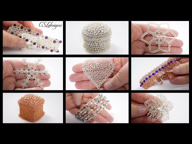 NEW MEDIUM! Tutorials coming for wire crochet designs.