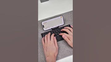 Mini foldable Bluetooth keyboard — small, light, and portable. Type anywhere, anytime!